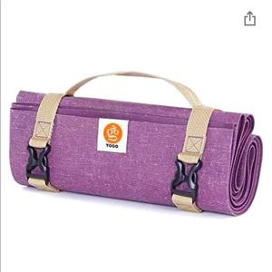 Yogo Ulitalight Folding Yoga Mat-Non-Slip, Grey